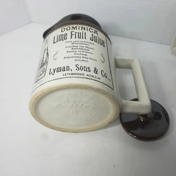 Vintage Abenakis Set of 4 Hand crafted Crock Mini Pitchers with Lids. - Picture 10 of 13